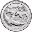 2017 Effigy Mounds Quarter Coin - P or D Mint - BU