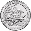 2017 George Rogers Clark Quarter Coin - S Mint - BU