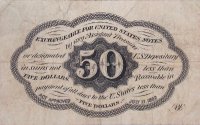 1st Issue 1862 50 Cents Fractional Currency - Civil War Era - Fine or Better