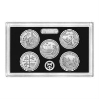 2019 America the Beautiful Silver Quarters Proof Coin Set
