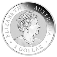 2023 1 oz Australian Silver Kookaburra Coin - Gem BU