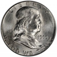 1948-1963 Franklin Silver Half Dollar Coin - Random Date - BU