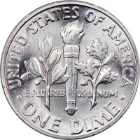 1948 Roosevelt Silver Dime Coin - Choice BU