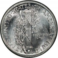 1940-S Mercury Silver Dime Coin - Choice BU