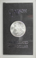 1884-CC Morgan Silver Dollar Coin - in GSA Holder - BU