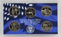 2001 U.S. State Quarter Proof Coin Set - Wholesale Price!