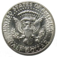 1965-1969 40% Silver Kennedy Half Dollar Coins - $1.00 (2 Coins) Face Value - Avg. Circ