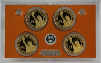 2012 U.S. Presidential Dollar Proof Coin Set