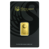 Perth Mint 5 gram Gold Bar - (In Assay)