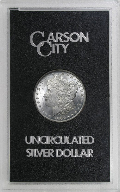 1880-CC Morgan Silver Dollar