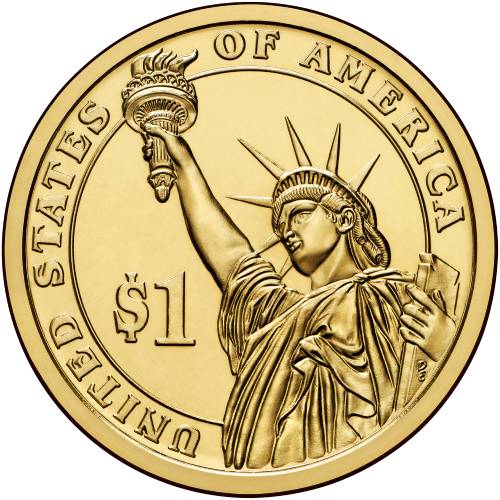 USA 1 dollar 2013 D mint "Theodore Roosevelt" UNC