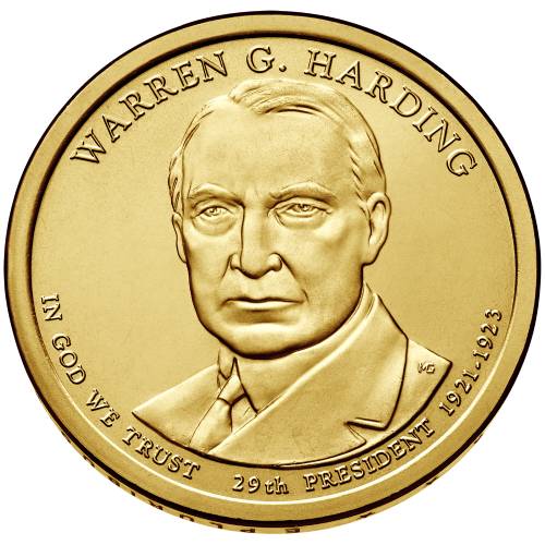 Hoover Presidential Golden Dollar Coin 2014 P Herbert C 