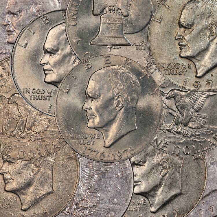 MintProducts > Complete U.S. Coin Sets > 1971-1978 20-Coin Eisenhower ...