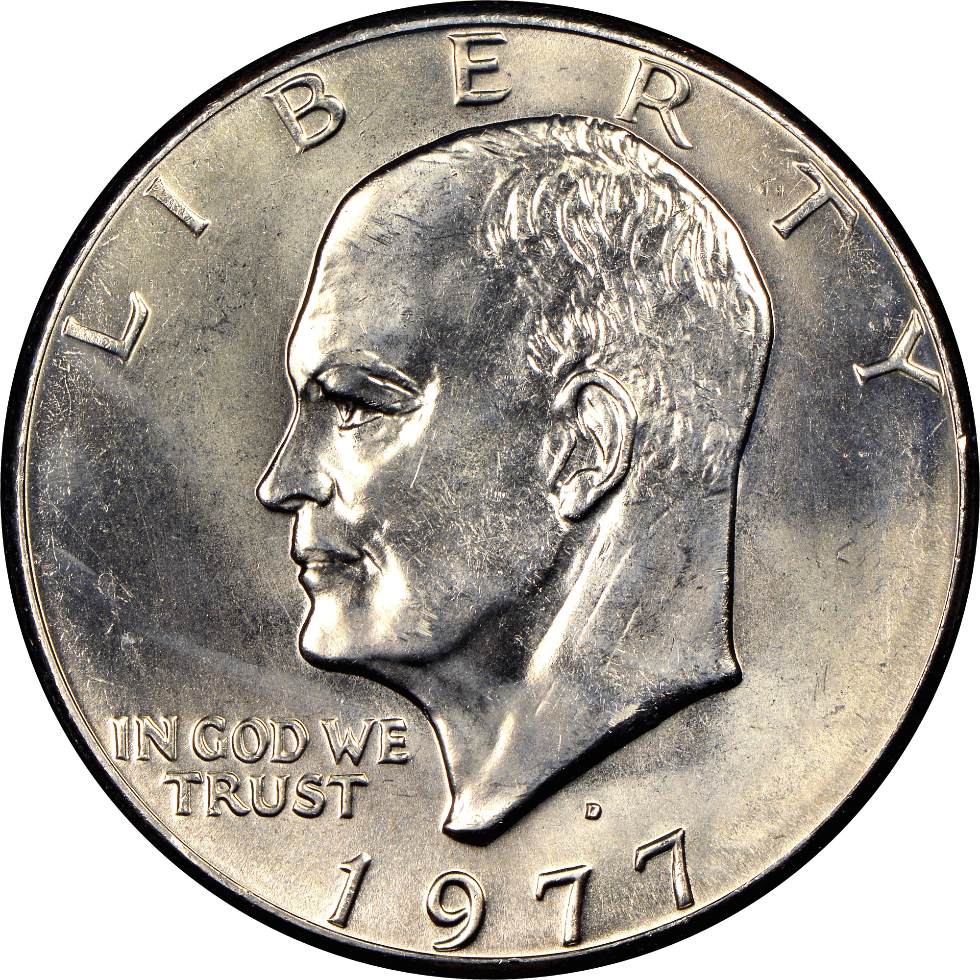 MintProducts Modern Dollars (1971-Date) 1977 Eisenhower Dollar Coin  Choose Mint Mark BU MintProducts