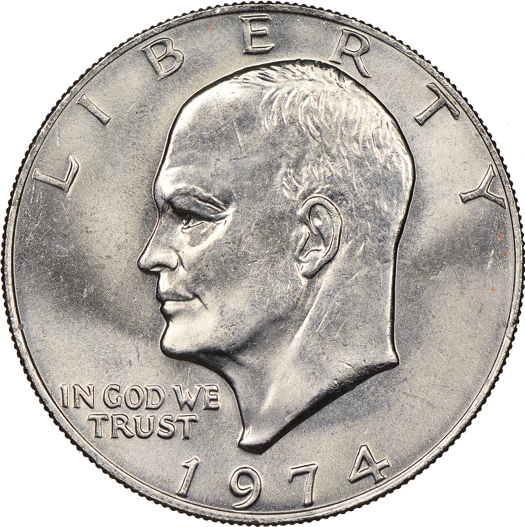 MintProducts > U.S. Modern Dollars (1971-Date) > 1974 Eisenhower Dollar ...