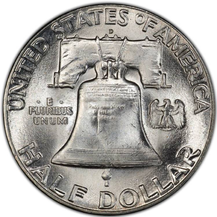 MintProducts > Half Dollars > 1948-D Franklin Half Dollar - Choice ...