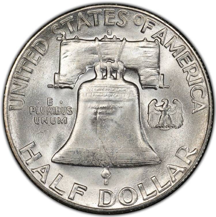 MintProducts > Half Dollars > 1949-S Franklin Half Dollar - Choice ...