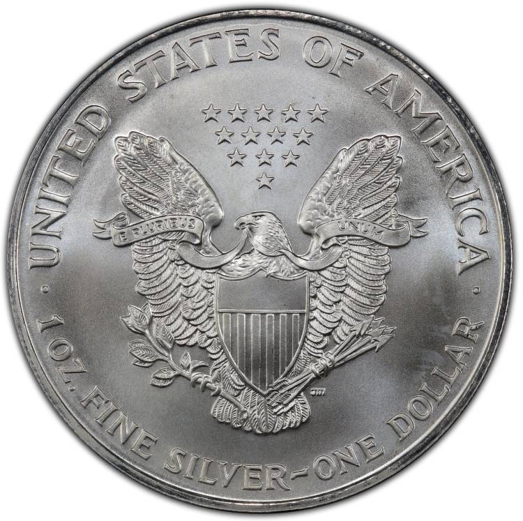 MintProducts > American Silver Eagle Coins (1986-2025) > 1996 Silver ...