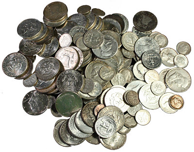 LOT OF 100 COINS $10 FACE VALUE of MERCURY DIMES 90% SILVER 