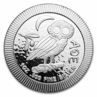 Niue Athenian Owl Silver Coins
