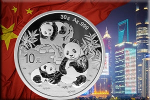 Chinese Silver Panda Coins