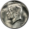 1965 SMS 40% Silver Kennedy Half Dollar Coin - Choice BU