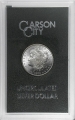 1878-CC Morgan Silver Dollar Coin - in GSA Holder - BU