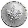 2002 1 oz Canadian Silver Maple Leaf Coin - Gem BU - Mint Sealed Plastic - Horse Privy