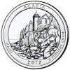 2012 Acadia Quarter Coin - P or D Mint - BU