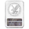 2021-S 1 oz Proof American Silver Eagle Coin - Type 2 - NGC PF-70 Ultra Cameo Brown Label 