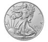2022-W 1 oz Burnished American Silver Eagle Coin - Gem BU (w/ Box & COA)