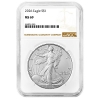 2026 1 oz American Silver Eagle Coin - NGC MS-69 Brown Label