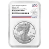 2026-W 1 oz Proof American Silver Eagle Coin - Dual Date 250th Anniversary Privy - NGC PF-70 Ultra Cameo - 250th Anniversary Eagle Label