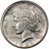 1921 Peace Silver Dollar Coin - Brilliant Uncirculated (BU)