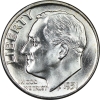 1951 Roosevelt Silver Dime Coin - Choice BU