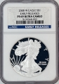 2008-W 1 oz American Proof Silver Eagle Coin - NGC PF-69 Early Release Ultra Cameo