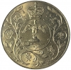 1977 Queen Elizabeth II Jubilee Crown Commemorative Coin - Choice Uncirculated