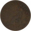 1815 Lower Canada Half Penny Token - Fine Condition