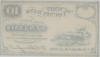 1862 Summit County Bank - Cuyahoga Falls, OH - 10 Ten Cent Obsolete Note - Gem Crisp Uncirculated