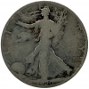 1920-D Walking Liberty Silver Half Dollar Coin - Very Good