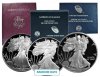 1 oz American Proof Silver Eagle Coin - Random Date - OFF QUALITY (w/ Box & COA)