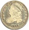 1836 Capped Bust Silver Dime Coin - Very Fine