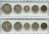 Five Coin Barber Type Set