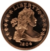 1 oz Copper Round - 1804 Dollar Design