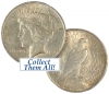 1927 Peace Silver Dollar Coin - Borderline Uncirculated