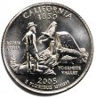 2005 California State Quarter Coin - P or D Mint - BU