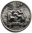 2006 Nevada State Quarter Coin - P or D Mint - BU