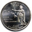 2008 Hawaii State Quarter Coin - P or D Mint - BU