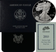 2010-W 1 oz American Proof Silver Eagle Coin - Gem Proof (w/ Box & COA)