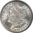 1878 7/8 Tail Feather Morgan Silver Dollar Coin - BU